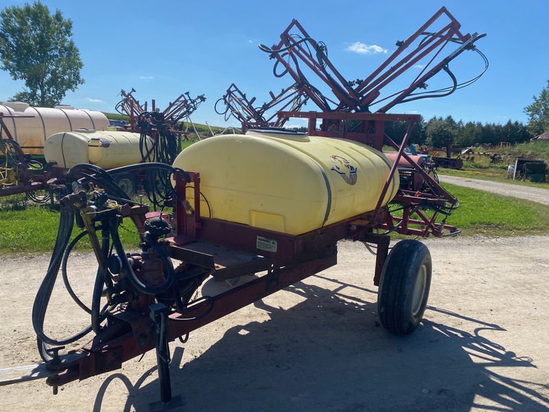 Chemical/Fertilizer Application  Hardi 300 Gallon Trail Sprayer - 34FT Booms Photo